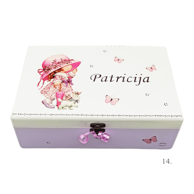 Kutija uspomena personalizirana imenom, model 14, 20 x 30 x 10 cm