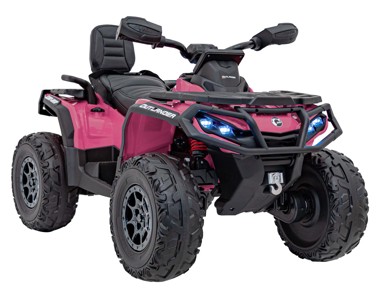 CAN-AM Quad na akumulator Outlander ATV 4x4 200W, rozi