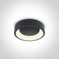 Plafonjera DM62130N/AN/V, LED 20 W, 3000 K, 1200 lm, 230 V, fi300, antracit