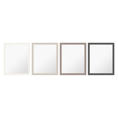 CASA COLLECTION Ogledalo zidno s efektom mramora, 40 x 50 cm, sort