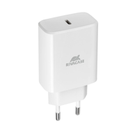 RIVACASE Kućni punjač PS4193 W00, 30 W, USB-C PD 3.0, bijeli