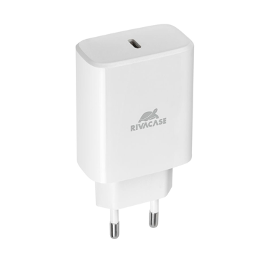 RIVACASE Kućni punjač PS4193 W00, 30 W, USB-C PD 3.0, bijeli