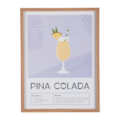 PT LIVING Slika 31,5x41,5 cm Pina Colada