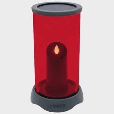 ARDEO Solarna rasvjeta, crvena