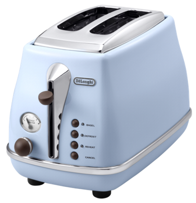 DELONGHI Toster CTOV 2103 AZ Icona Vintage