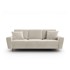COSMOPOLITAN DESIGN Bež baršunasti sklopiva/s prostorom za odlaganje sofa 235 cm Kyoto, 235x100x88 cm