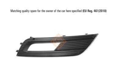ISAM Maska branika Audi A4 12-15, prednja desna, sa maglenkom