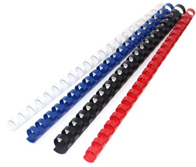 KLIPKO spirale PVC, 8 mm, crvene