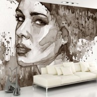Foto tapeta Black Lady 100x70