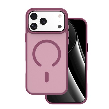 FROZEN MAG Maskica Open Ring za iPhone 17 Pro Max, crvena