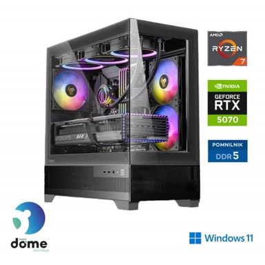 ANNI Stolno računalo Gamer Extreme / AMD Ryzen 5 7600X, 32 GB, 2 TB SSD, NVIDIA GeForce RTX 5070, Windows 11