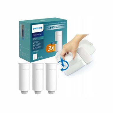 PHILIPS Filter za vodu AWP225S/31, softening, za vrč AWP2980WHS, 3 komada