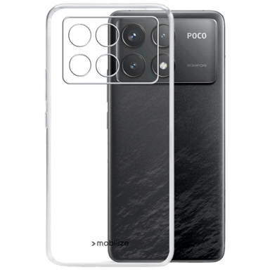 MOBILIZE Maskica TPU Back Cover, za POCO F6 Pro, prozirna
