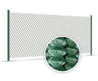 VIMAR Pletena mreža za ogradu 125 cm x 10 m, zelena