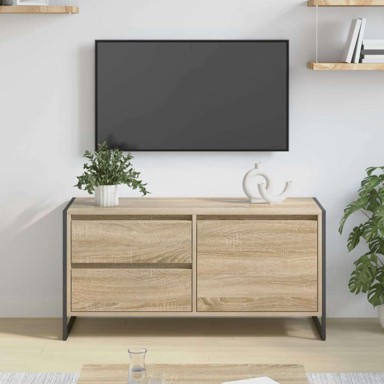 TV ormar s ladicama Sonoma 100 x 36 x 49.5 cm, konstruirano drvo