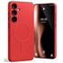 MERCURY MagSafe silikonska maskica za Samsung Galaxy S24 Ultra, crvena
