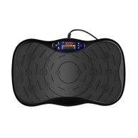 LIVEFY Vibracijska ploča Vibro Fit za vježbanje crna