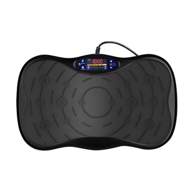 LIVEFY Vibracijska ploča Vibro Fit za vježbanje crna