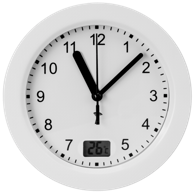 TFA Sat 60.3501, radio controlled bath clock