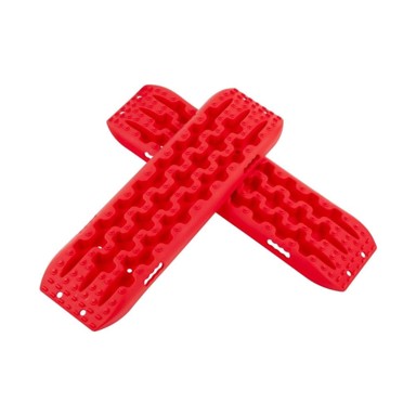 NORTHIX Off-road daske za izvlačenje vozila, 10 t, 107 x 31 x 7 cm, crvena
