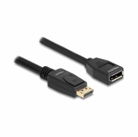 DELOCK DisplayPort produžni kabel 5 m 4K 60Hz, crni, model 80004