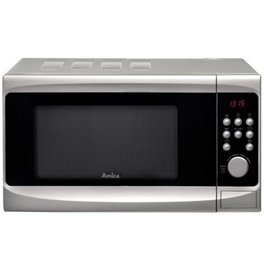 AMICA Mikrovalna pećnica AMG20E70GSV, samostojeća, 20 l, 700 W, siva