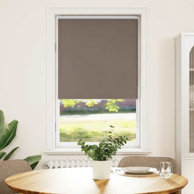 Rolo zavjesa blackout coffee 80x150 cm širina tkanine 75,7 cm