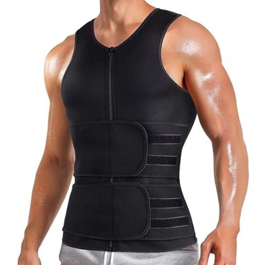 VIVVA Steznik za oblikovanje struka Shapeviz, s čičkom, srednja kompresija, neopren 2,1 mm