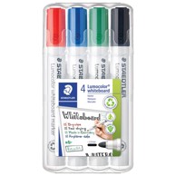 STAEDTLER Marker za bijelu ploču 2mm pk4 reciklirani Lumocolor 351 WP4