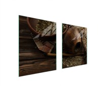 TMK Staklena zaštita za štednjak ili ploču za kuhanje 85x52, yerba