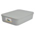 HOMÉA Siva plastična kutija za pohranu s poklopcem 35,5x25,5x8 cm