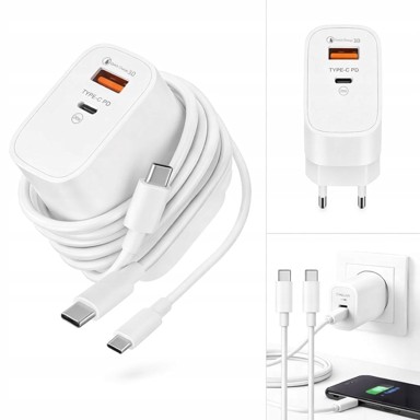 USB zidni punjač, 5 V / 3 A