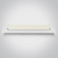 ONE LIGHT Zidna led svjetiljka za kupaonicu cctv 18w ip44 bijela dm38118k/w/v