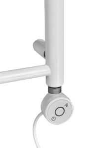 BRUCKNER Električna grijaća šipka WICHER, 400 W, s termostatom, bijela mat