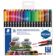 STAEDTLER Marker permanentni obostrani 36boja Design Journey 3187 TB36 blister