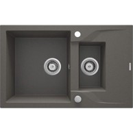 DEANTE Sudoper Andante, granit, 1,5-korito, s ocjednom plohom, ZQN_T513