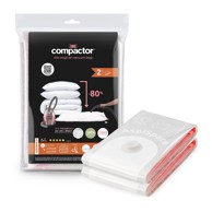 COMPACTOR Vakuum vrećice za odjeću u setu 2 kom, Premium Valve L