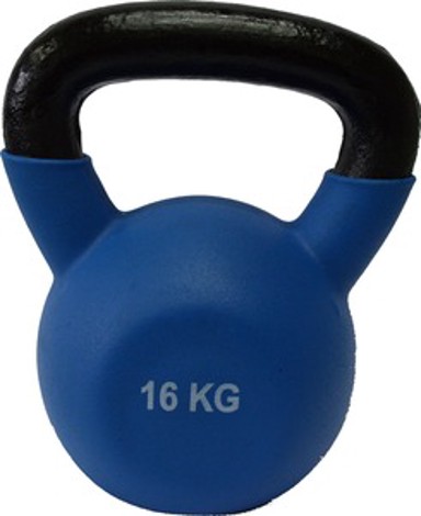 FITMOTIV Girja, kettlebell, neopren, 16 kg