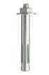 Čelični klin KOL S10*60, za beton, prirodni kamen i punu opeku, M6, 10 x 60 mm