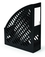 FORPUS Stalak za časopise, crna