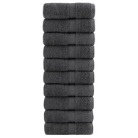 Krpe za pranje 10 kom antracit 30x30 cm 600 gsm od 100 % pamuka
