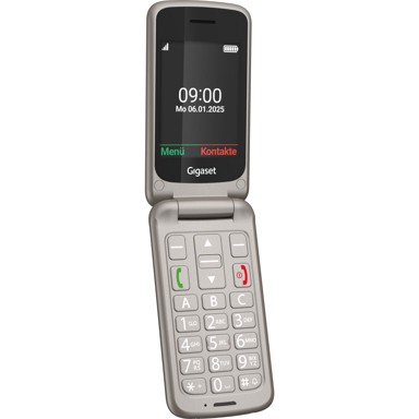 GIGASET Mobilni telefon GL595, srebrni