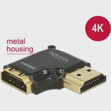 DELOCK Adapter HDMI-A plug na Rifle re