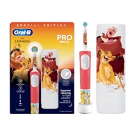 ORAL-B Električna četkica za zube PRO Kids 3+, Lion King, putna torbica