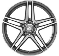 RC DESIGN Aluminijski naplatak RC D17 8x18 5/112 ET43 D12 sjajna polirana himalajska siva