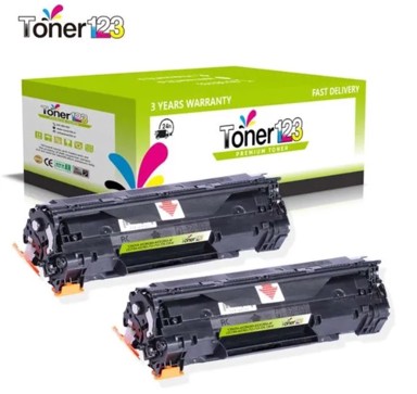 TONER123 Zamjenski toneri komplet HP 85A / CE285A / LaserJet M1130, M1132, M1134, M1136, M1137, M1138, M1139, M1200, M1210, M1212, M1213, P1102, P1103, P1104, P1106, P1107, P1108, P1109, 2x crna XL