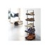 YAMAZAKI Crni metalni stalak za cipele Tower Shoe Rack