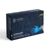 NITRAGUARD jednokratne nitrilne rukavice 100 kom., plave