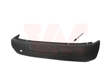 VAN WEZEL Prednji branik VW T4 96-, crni, bez maglenki, Type III