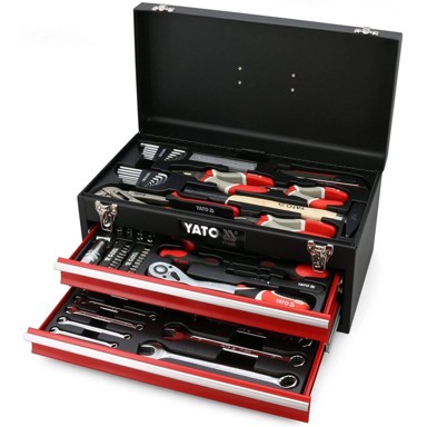 YATO Garnitura alata u metalnoj kutiji, 80 dijelna